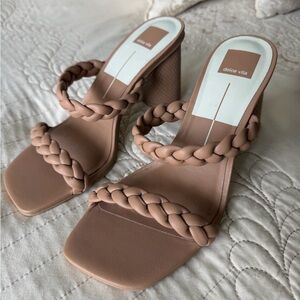 Dolce Vita Women's Brown Braided Heels - NWOT